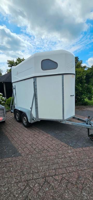 Te koop solide en degelijke Weijer 2 paards trailer  beschikbaar voor biedingen