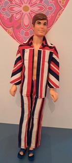Jaren zeventig Ken in "Casual Scene "#1472, Verzamelen, Poppen, Gebruikt, Fashion Doll, Mattel, Mattel