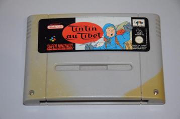Super Nintendo (SNES) : Kuifje in Tibet ( TinTin ) beschikbaar voor biedingen