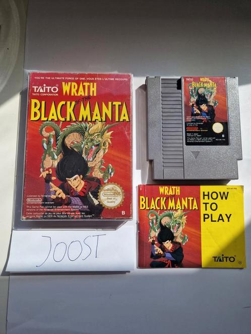 Wrath of the Black Manta Nintendo Nes compleet, Spelcomputers en Games, Games | Nintendo NES, Gebruikt, Role Playing Game (Rpg)