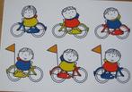voor het kind - Dick Bruna - zes fietsen - nieuw, Verzamelen, Ansichtkaarten | Themakaarten, Ongelopen, Kinderen, Verzenden, 1980 tot heden