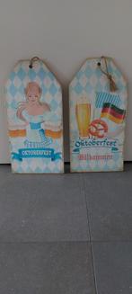 Oktoberfest borden, Huis en Inrichting, Ophalen of Verzenden, Zo goed als nieuw