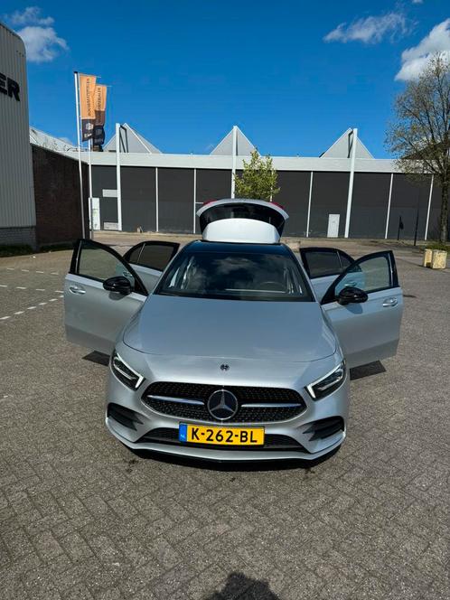 Mercedes A-Klasse A 180 136pk 7G-DCT 2021 Grijs, Auto's, Mercedes-Benz, Particulier, A-Klasse, Benzine, Hatchback, Automaat, Origineel Nederlands