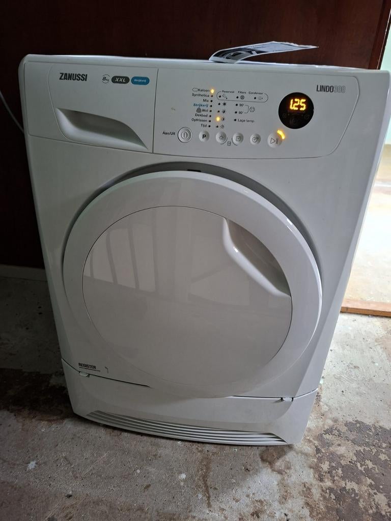 Zanussi wasdroger, Ophalen of Verzenden, Gebruikt, Luchtafvoer, 85 tot 90 cm