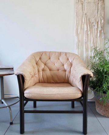 Prachtige Vintage Göte Möbler by Gunnar Kentemo FAUTEUIL beschikbaar voor biedingen