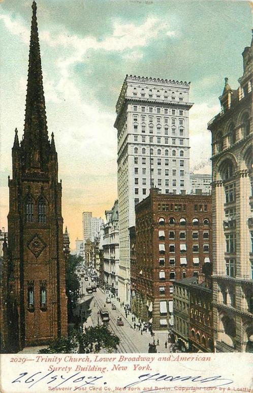 (701-449-017) New York NY, Verzamelen, Ansichtkaarten | Buitenland, Buiten Europa, Verzenden