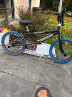 BMX Crossfiets - Zwart/Blauw, Fietsen en Brommers, Fietsen | Crossfietsen en BMX, Ophalen, Gebruikt, Staal, V-brakes