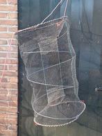 Oude vintage fuiken visnetten zwart, B, Gebruikt, G, Ophalen of Verzenden