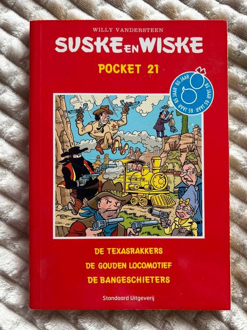Suske en Wiske pocket nr 21, Boeken, Stripboeken, Gelezen, Eén stripboek, Ophalen of Verzenden