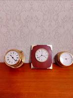 3 Vintage antieke Scheepsklokken-Barometer, Ophalen of Verzenden