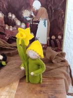 Bloemenkindje Narcis - Seizoenstafel,wolvilt., Ophalen of Verzenden, Nieuw, Overige typen, Wolvilt