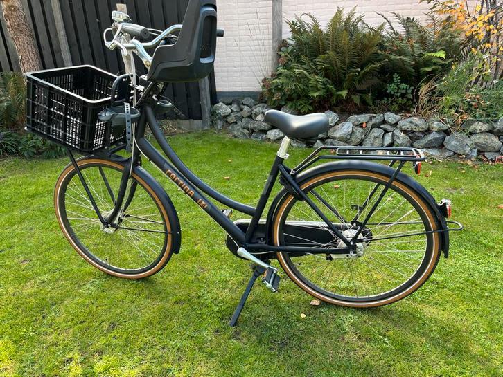 Cortina U4 Transport Family N7 (2021) / mamafiets, Fietsen en Brommers, Fietsen | Dames | Damesfietsen, Zo goed als nieuw, Overige merken