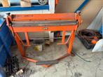 Zetbank 1000x1,2, Doe-het-zelf en Verbouw, Gereedschap | Overige machines, Ophalen of Verzenden, Zo goed als nieuw