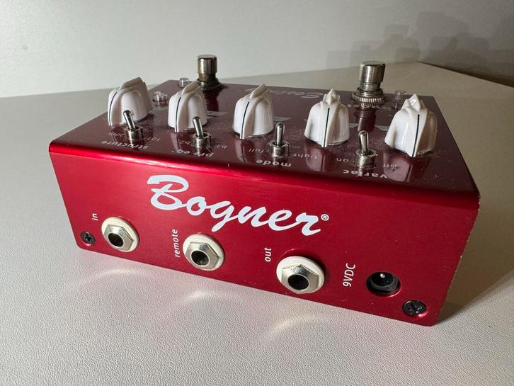 Bogner Ecstasy Red Overdrive Pedaal, Muziek en Instrumenten, Effecten, Gebruikt, Distortion, Overdrive of Fuzz, Verzenden