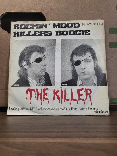 The Killer(Jan Rietman) - Rockin' mood/Killers boogie, Cd's en Dvd's, Vinyl Singles, Gebruikt, Single, Pop, 7 inch, Ophalen of Verzenden