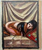 Zeefdruk Nico Vrielink, Antiek en Kunst, Kunst | Litho's en Zeefdrukken, Verzenden