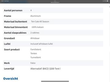 Te koop Falco Havik 3200 beschikbaar voor biedingen