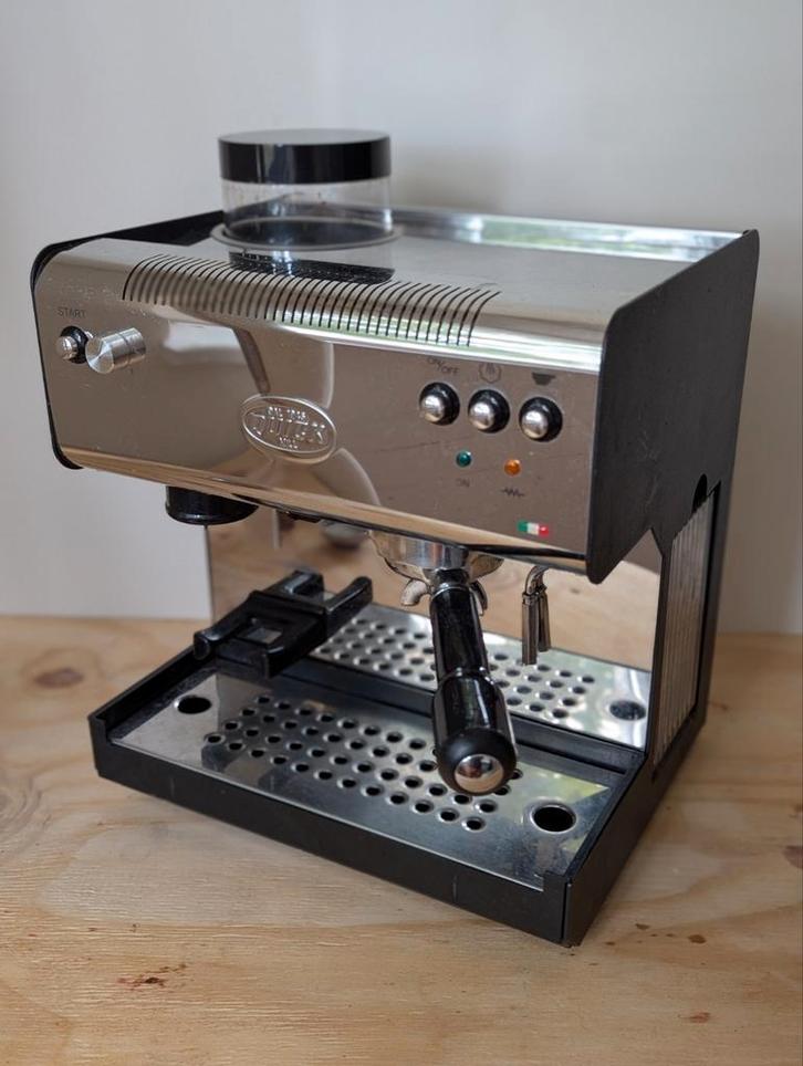 Quick Mill 2835 espressomachine + bonenmaler Quickmill, Witgoed en Apparatuur, Koffiezetapparaten, Gebruikt, Gemalen koffie, Koffiebonen