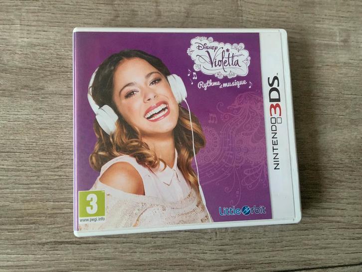 Disney Violetta voor de Nintendo 3DS, Spelcomputers en Games, Games | Nintendo 2DS en 3DS, Zo goed als nieuw, Muziek, 1 speler