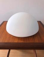 Glashütte Limburg opaalglazen halfronde plafondlamp Ø25 cm, Ophalen of Verzenden, Zo goed als nieuw, Glas, Minimalistisch Modern