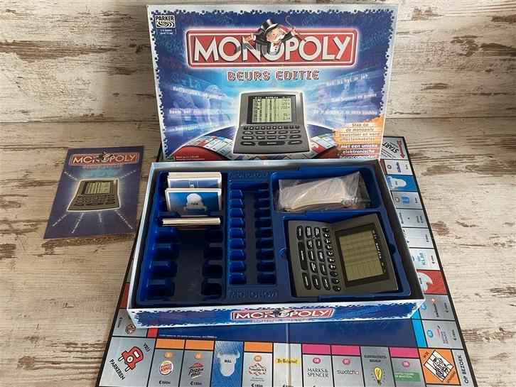 Monopoly beurs editie parker [s976], Hobby en Vrije tijd, Gezelschapsspellen | Bordspellen, Zo goed als nieuw, Ophalen of Verzenden