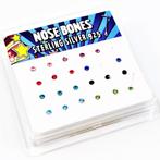 925 Sterling Zilver 2mm Neuspiercing Verschillende Kleuren, Birgitta-Gracht 33, 6465 EL Kerkrade, Nederland, Verzenden, Nieuw