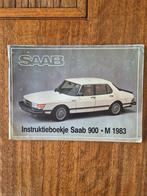 Instructieboekje Saab 900 M1983, Auto diversen, Handleidingen en Instructieboekjes, Ophalen of Verzenden