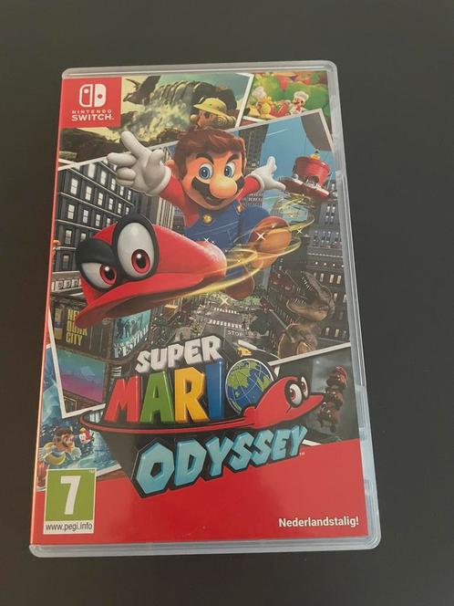 Super Mario Odyssey, Spelcomputers en Games, Games | Nintendo Switch, Zo goed als nieuw, Overige genres, Vanaf 7 jaar, Ophalen of Verzenden