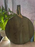 Mooie grote borrel plank, Huis en Inrichting, Woonaccessoires | Dienbladen, Ophalen, Zo goed als nieuw, Rond, Hout