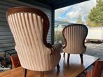 Klassieke stijl , nette staat , zit comfortabel, Huis en Inrichting, Fauteuils, Ophalen of Verzenden, Zo goed als nieuw