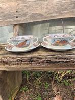 2 Mason's soepkommen met onderschotel, Antiek en Kunst, Antiek | Servies los, Ophalen of Verzenden