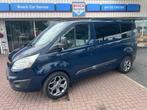 Ford TRANSIT CUSTOM 2.2 TDCI TREND Dubbel Cabine Airco Trekh, 101 pk, 4 cilinders, Blauw, 1909 kg