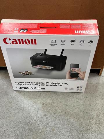 Nieuwe Canon PIXMA TS3150 printer | All-in-one + WiFi beschikbaar voor biedingen