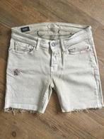 Denham sharp skinny fit korte beige jeans, Nieuw, Ophalen of Verzenden, W27 (confectie 34) of kleiner, Overige kleuren