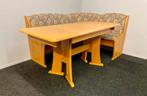 Originele echte Duitse eethoek Oostenrijkse hoekset klepbank, Huis en Inrichting, Tafels | Eettafels, Ophalen, 100 tot 150 cm