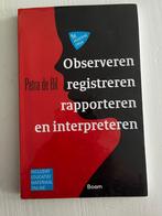 Observeren registreren rapporteren en interpreteren, Boeken, Studieboeken en Cursussen, Ophalen of Verzenden, Beta, Zo goed als nieuw