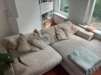 Loods 5 hoekbank ribfluweel, Huis en Inrichting, Banken | Complete zithoeken, Ophalen, Gebruikt, Hout, Ribfluweel