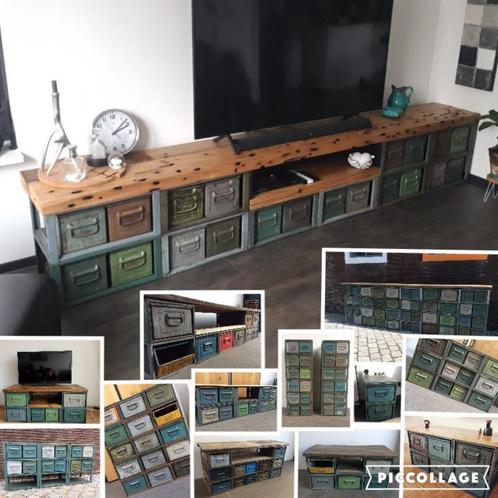 Modulaire Ladekast KASTEN Stellingkast TV-kast Dressoir SALE, Huis en Inrichting, Kasten | Ladekasten, Metaal, Ophalen of Verzenden