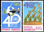 Indonesie serie 1247-48-pf - Verenigde Naties, Postzegels en Munten, Postzegels | Azië, Zuidoost-Azië, Ophalen of Verzenden, Postfris
