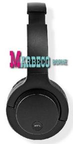 Bluetooth hoofdtelefoon, Op Oor, 12 uur, ANC, Opvouwbaar, Overige merken, Nedis, Bluetooth, Nieuw