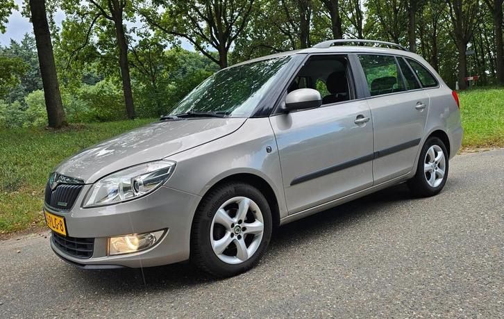 Skoda Fabia Combi 1.2 TDI Greenline Zeer nette staat 2e Eig, Auto's, Skoda, Bedrijf, Te koop, Fabia, ABS, Airbags, Airconditioning