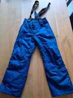 Skibroek blauw maat 134-140, Ophalen of Verzenden, Zo goed als nieuw, Jongen of Meisje, Broek