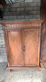 Teak houten antiek kastje, Ophalen