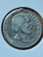 1/2 gulden 1858 Willem 3, Postzegels en Munten, Munten | Nederland, Ophalen of Verzenden, Koning Willem III, 1 gulden
