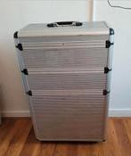 Kappers koffer, trolley

Make up koffer

Verijdbaar, Ophalen, Gebruikt, Hard kunststof, Uitschuifbare handgreep