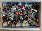 Retro kaars klemmetjes kerstboom paddestoelen kerst 🌲🕯️🕯️, Diversen, Kerst, Ophalen of Verzenden, Gebruikt