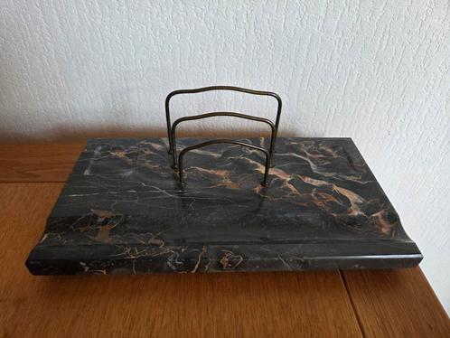 Art Deco Marmeren Bureauset, brievenstandaard, Antiek en Kunst, Antiek | Kantoor en Zakelijk, Ophalen of Verzenden