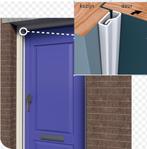 Anti-inbraakstrip, Doe-het-zelf en Verbouw, Hang- en Sluitwerk, Ophalen, Zo goed als nieuw, Rvs, Overige typen