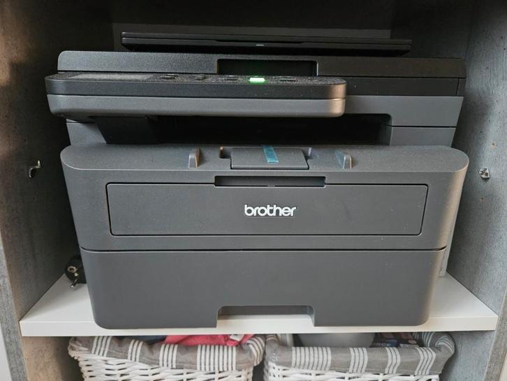 Brother All-in-One Printer zwart-wit, Computers en Software, Printers, Gebruikt, All-in-one, Laserprinter, Kopieren, Scannen, Zwart-en-wit printen