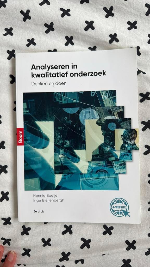 Inge Bleijenbergh - Analyseren in kwalitatief onderzoek, Boeken, Wetenschap, Zo goed als nieuw, Ophalen of Verzenden